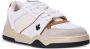 Dsquared2 Leren en Nylon Contrast Sneakers Beige Heren - Thumbnail 8