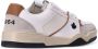 Dsquared2 Leren en Nylon Contrast Sneakers Beige Heren - Thumbnail 9