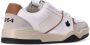 Dsquared2 Leren en Nylon Contrast Sneakers Beige Heren - Thumbnail 4