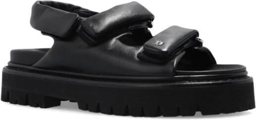 Dsquared2 Leren sandalen Zwart Dames