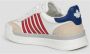 Dsquared2 Wit Leren Contraststiksel Sneakers White Heren - Thumbnail 5