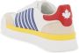 Dsquared2 Wit Leren Contraststiksel Sneakers White Heren - Thumbnail 6