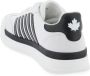 Dsquared2 Wit Leren Contraststiksel Sneakers White Heren - Thumbnail 10