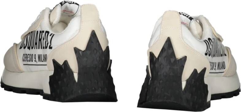 Dsquared2 Leren Sneakers met Logo Detail