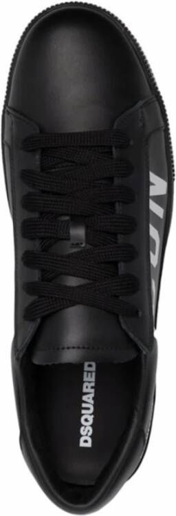 Dsquared2 Leren Sneakers met Logo Detail aan de Zijkant