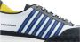 Dsquared2 Lace-Up Low Top Sneakers Heren ½ Wit - Thumbnail 6