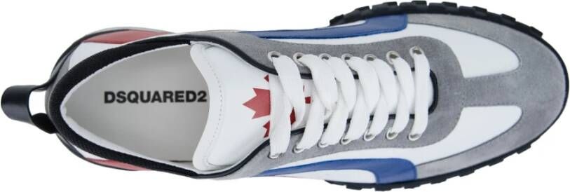 Dsquared2 Leren Sneakers met Veters en Suède