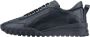 Dsquared2 Zwarte Leren Sneakers met Geperforeerd Detail Black Heren - Thumbnail 7
