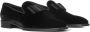 Dsquared2 Zwarte Velvet Loafer met Grosgrain Strik Black Heren - Thumbnail 7