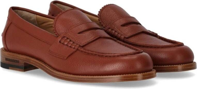 Dsquared2 Loafers Brown Heren