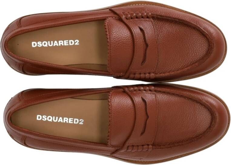 Dsquared2 Loafers Brown Heren