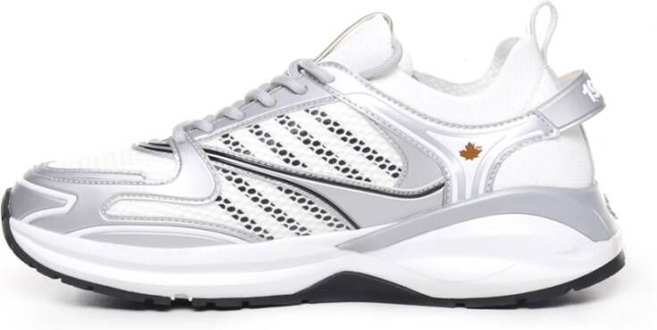 Dsquared2 Mesh Sneakers met Veters