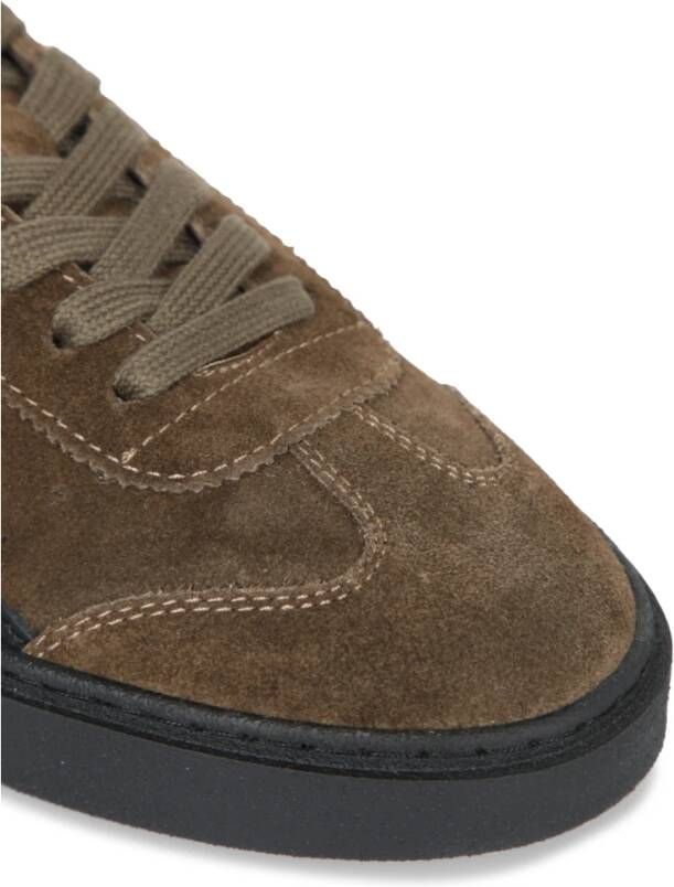 Dsquared2 Militair Groene Suède Sneakers