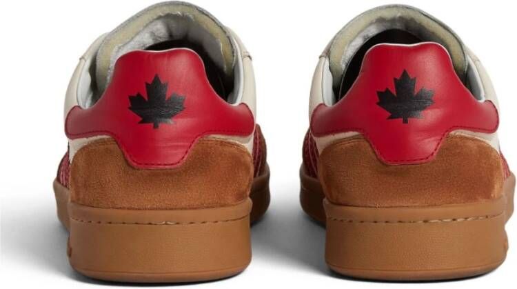Dsquared2 Multi-Panel Sneakers met Zijstreep