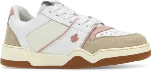 Dsquared2 Multicolor Spiker Sneakers Beige Dames