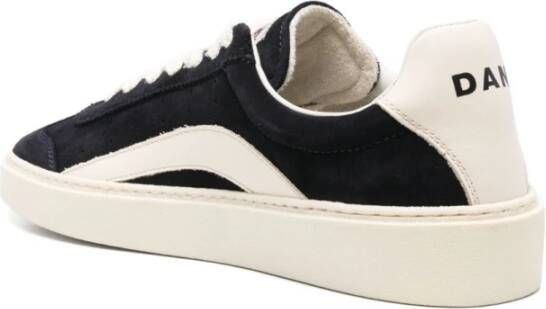 Dsquared2 Navy Blauw Wit Sneakers Stijlvol Uiterlijk