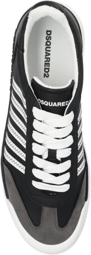 Dsquared2 Nieuwe Jersey sneakers Black Heren