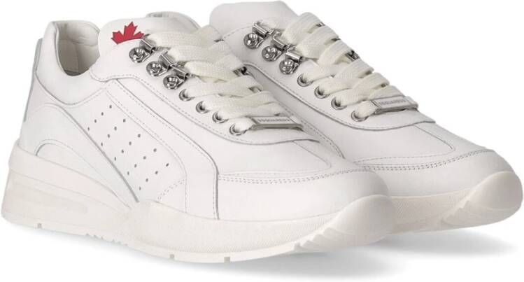 Dsquared2 Original Legend White Sneaker Wit Heren