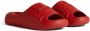 Dsquared2 Rode Platte Slides & Teenslippers Red Heren - Thumbnail 5