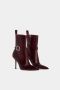 Dsquared2 Rodeo Girl Enkellaarsjes met Hak Red Dames - Thumbnail 3