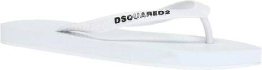 Dsquared2 Rubber flip-flops White Heren