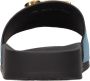 Dsquared2 Slides With Logo Blauw Dames - Thumbnail 4