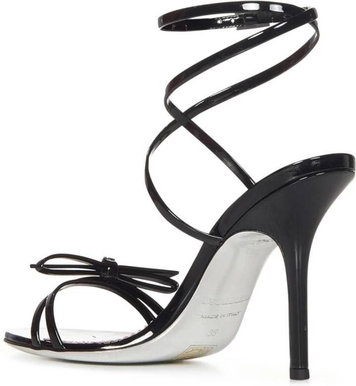 Dsquared2 Sandals Black Dames