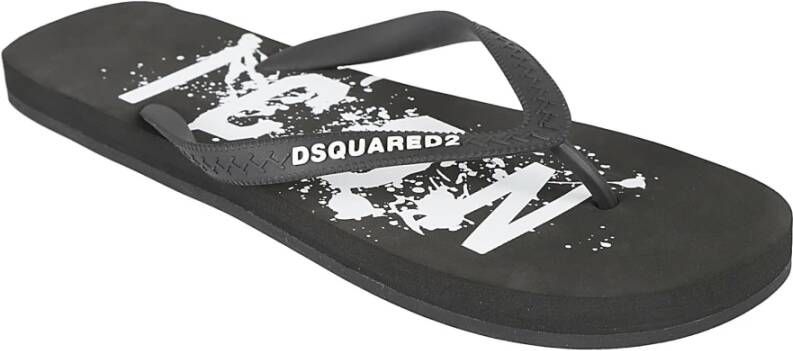 Dsquared2 Sandals Black Heren
