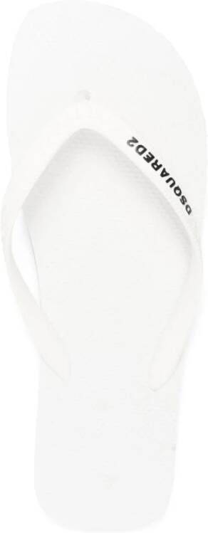 Dsquared2 Sandals White Wit Heren