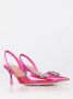 Dsquared2 Fuchsia Decolletes Regular Fit Geschikt voor alle temperaturen Andere vezels 100% Pink Dames - Thumbnail 6