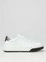 Dsquared2 Witte Leren Sneakers met Gouden Detail White Dames - Thumbnail 4