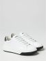 Dsquared2 Witte Leren Sneakers met Gouden Detail White Dames - Thumbnail 5