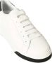 Dsquared2 Stijlvolle leren sneakers voor vrouwen White Dames - Thumbnail 12