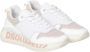 Dsquared2 runner roze merknaam op zool Wit Maat : - Thumbnail 3