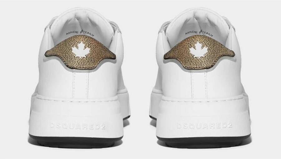 Dsquared2 Verhoog je Sneaker Game Wit Dames