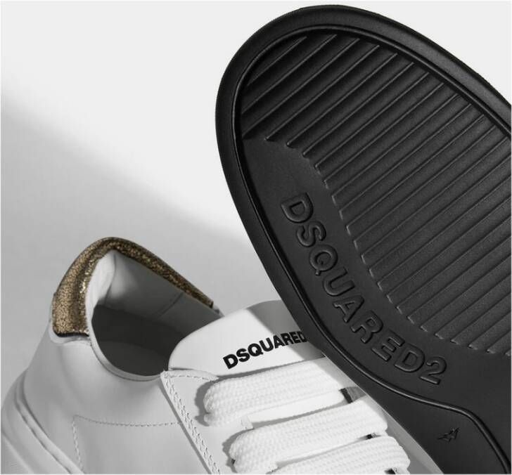 Dsquared2 Verhoog je Sneaker Game Wit Dames