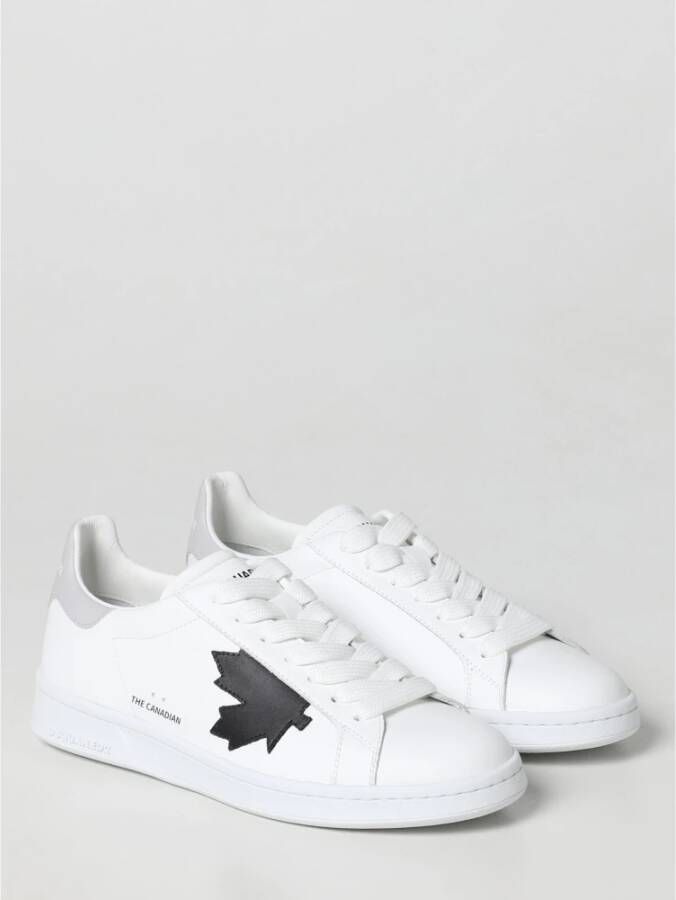 Dsquared2 Vetersneakers voor heren Wit Heren