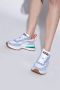 Dsquared2 Multicolor Slash Sneakers White Dames - Thumbnail 5