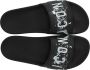 Dsquared2 Zwarte platte schoenen Slides & Thong Black Heren - Thumbnail 10