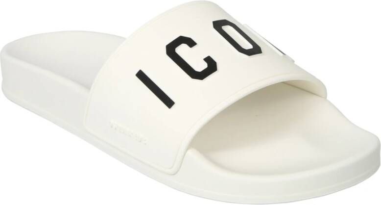 Dsquared2 Sliders Wit Dames