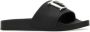 Dsquared2 Trendy D2 Slides voor modebewuste vrouwen Black Dames - Thumbnail 2