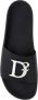 Dsquared2 Trendy D2 Slides voor modebewuste vrouwen Black Dames - Thumbnail 3