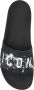 Dsquared2 Zwarte platte schoenen Slides & Thong Black Heren - Thumbnail 16