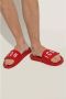 Dsquared2 Rode Logo-Ingeschoven Slippers Rood Heren - Thumbnail 7