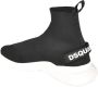 Dsquared2 Fly High Top Sneakers met Stretch Techno Gebreid Bovenwerk Black - Thumbnail 3