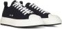 Dsquared2 Zwarte Canvas Sneakers met Witte Rubberen Zool Black - Thumbnail 5