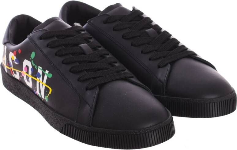 Dsquared2 Lage-top Sportieve Sneakers Black Heren