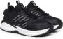 Dsquared2 Mesh Veterschoenen Zwart Wit Black Heren - Thumbnail 3
