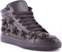 Dsquared2 Bloemen hoge sportschoenen Grijs Dames - Thumbnail 2