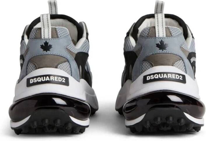Dsquared2 Moderne Leren Sneakers voor Mannen Multicolor Heren